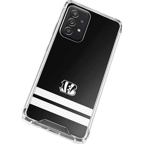 NFL Cincinnati Bengals Shutout Galaxy A72 5G Clear Case